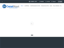 Tablet Screenshot of canalhost.net